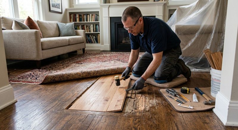 Wood Floor Repair Service